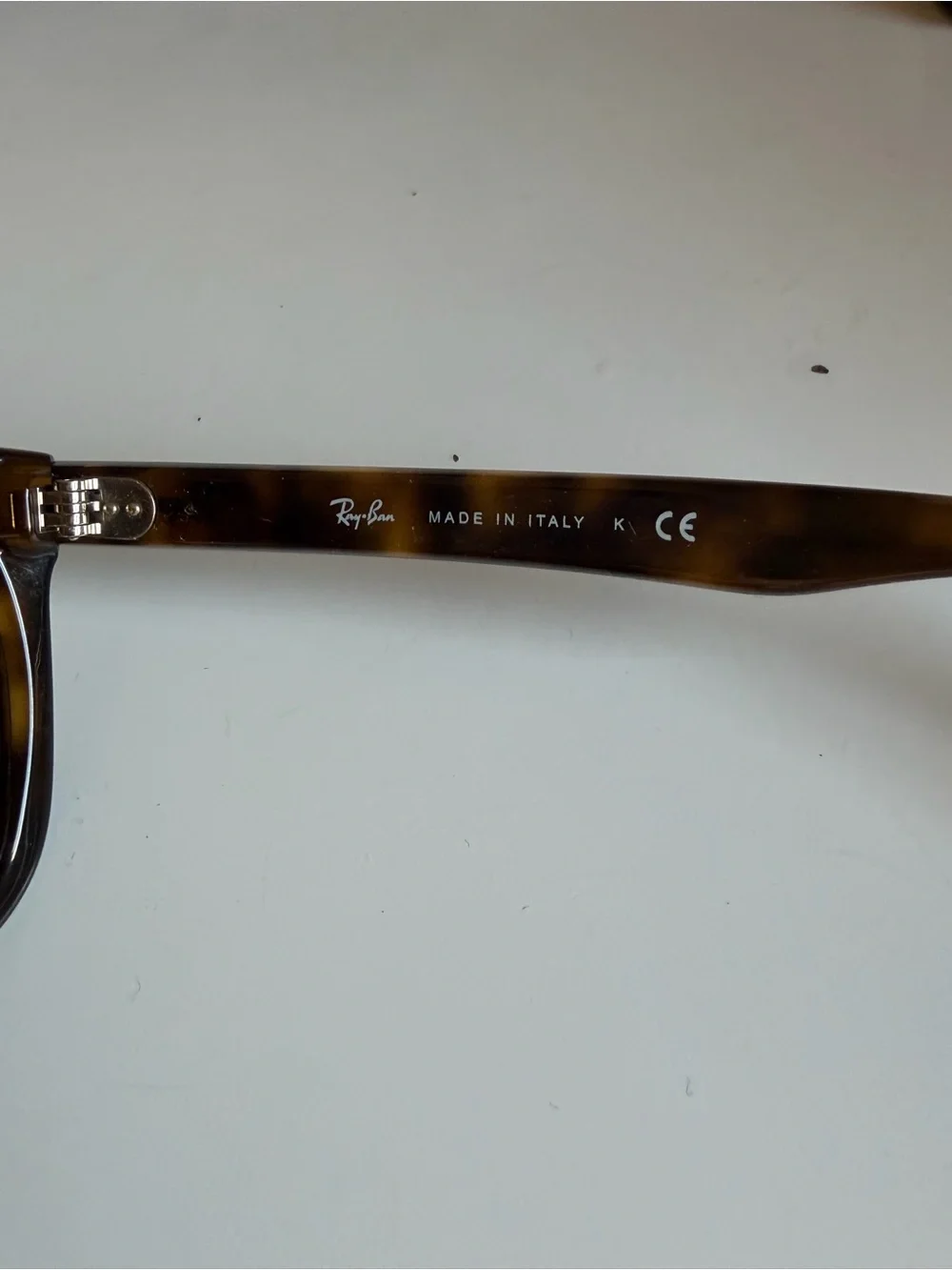 Ray-Ban rb4181 unisex Tortoiseshell Acetate Glasses - Dark Brown